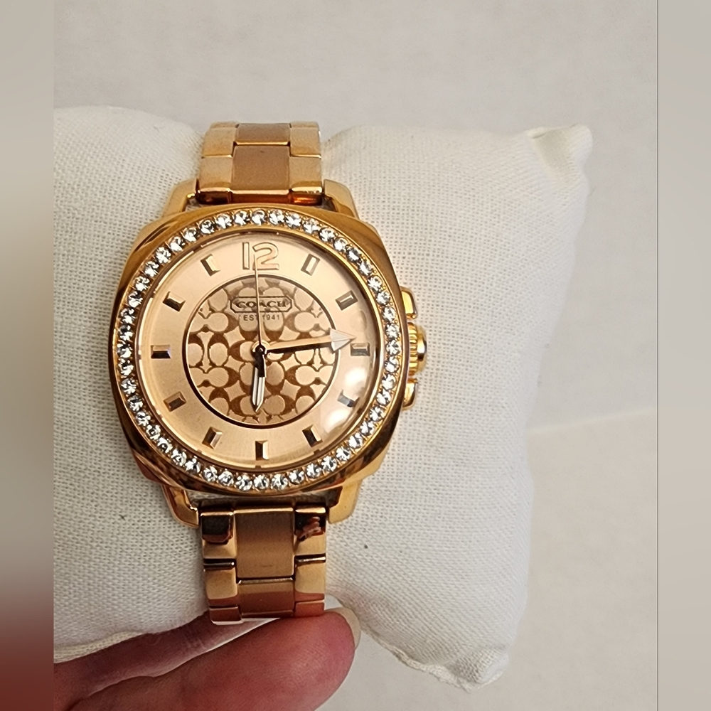 NWT COACH Rose gold Stainless Steel Women's Watch